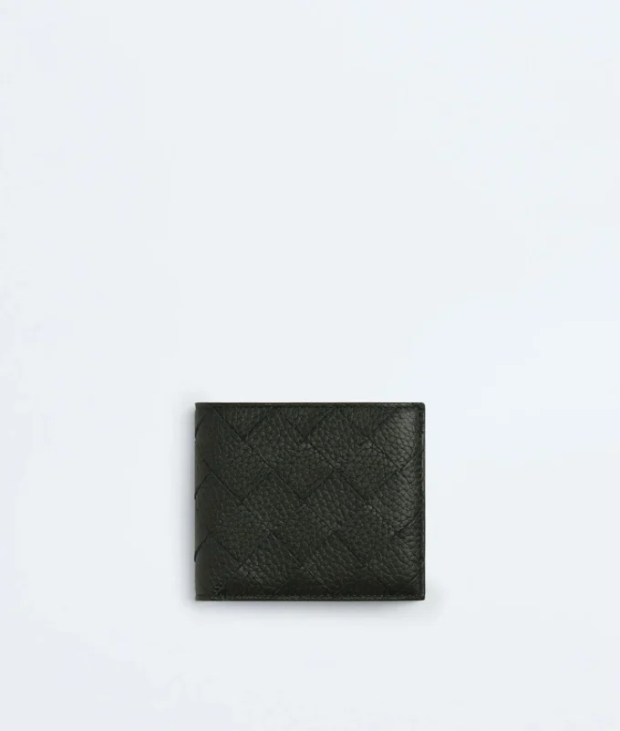 Portefeuille à deux volets Intrecciato