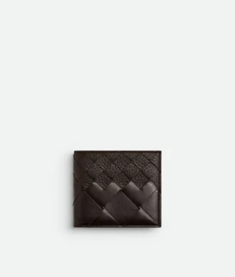 Portefeuille à deux volets Intrecciato