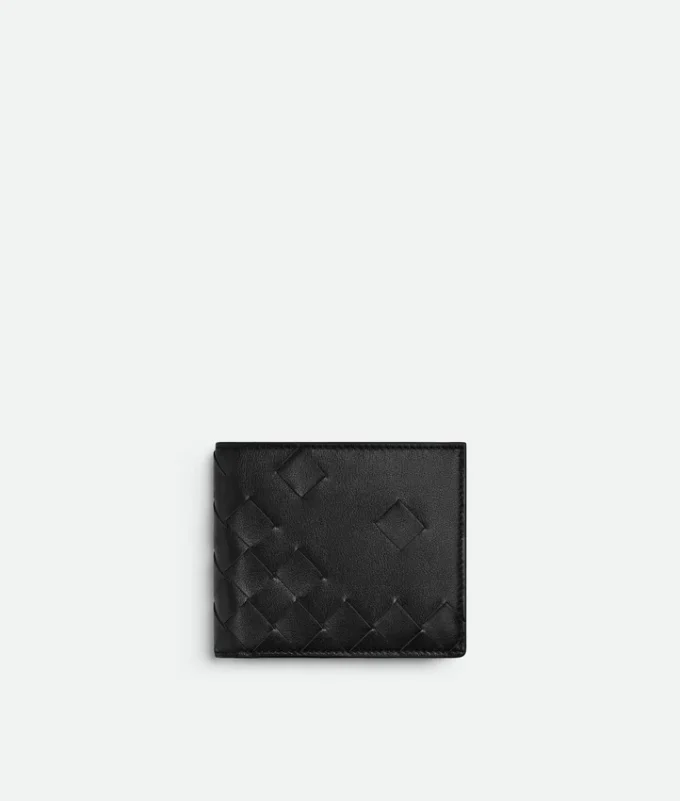 Portefeuille à deux volets Intrecciato