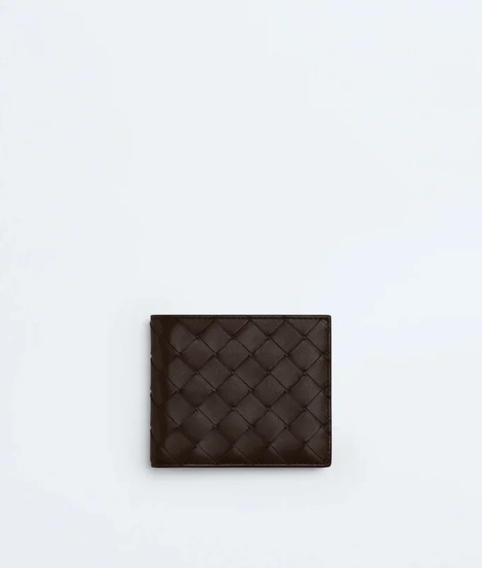 Portefeuille à deux volets Intrecciato