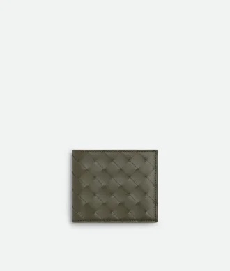 Portefeuille à deux volets Intrecciato