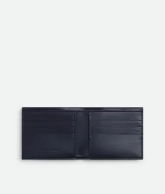 Portefeuille à deux volets Intrecciato