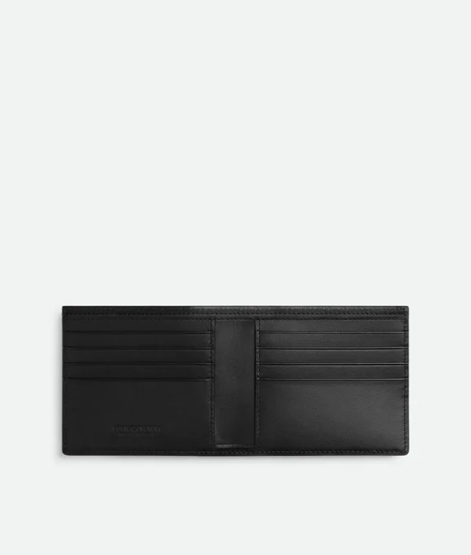 Portefeuille à deux volets Intrecciato