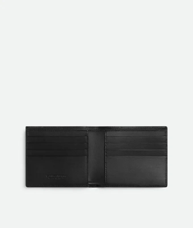 Portefeuille à deux volets Intrecciato