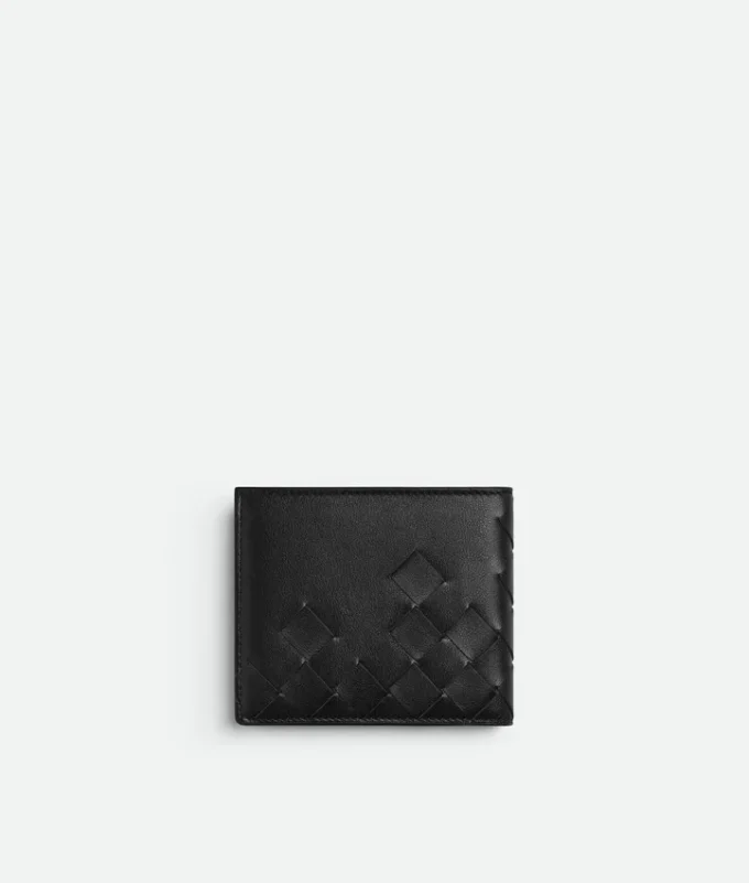 Portefeuille à deux volets Intrecciato