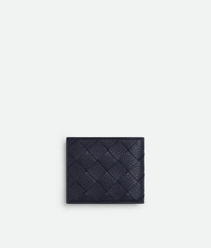 Portefeuille à deux volets Intrecciato