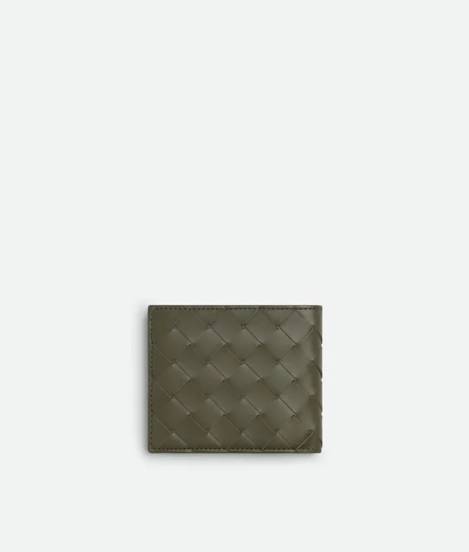 Portefeuille à deux volets Intrecciato