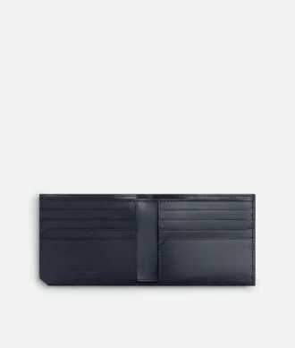 Portefeuille à deux volets Intrecciato Piccolo