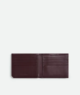 Portefeuille à deux volets Intrecciato Piccolo