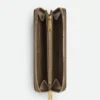 Portefeuille Intrecciato à fermeture éclair