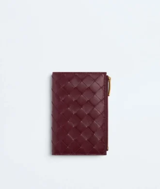 Portefeuille moyen à deux volets Intrecciato