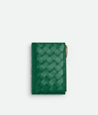 Portefeuille moyen à deux volets Intrecciato