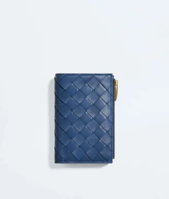 Portefeuille moyen à deux volets Intrecciato