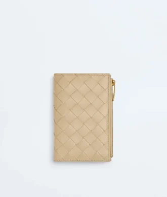 Portefeuille moyen à deux volets Intrecciato