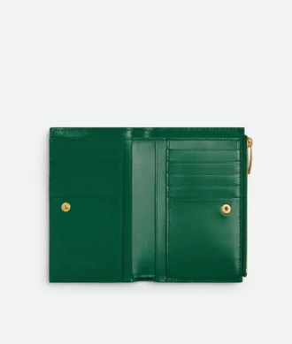 Portefeuille moyen à deux volets Intrecciato