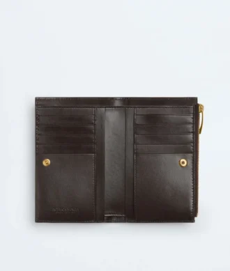Portefeuille moyen à deux volets Intrecciato