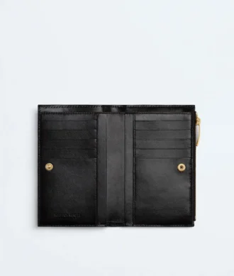 Portefeuille moyen à deux volets Intrecciato
