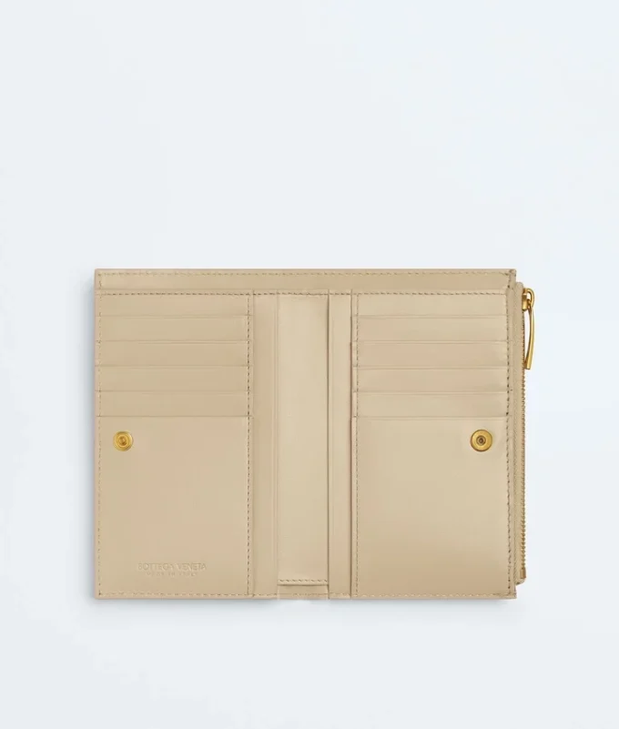 Portefeuille moyen à deux volets Intrecciato