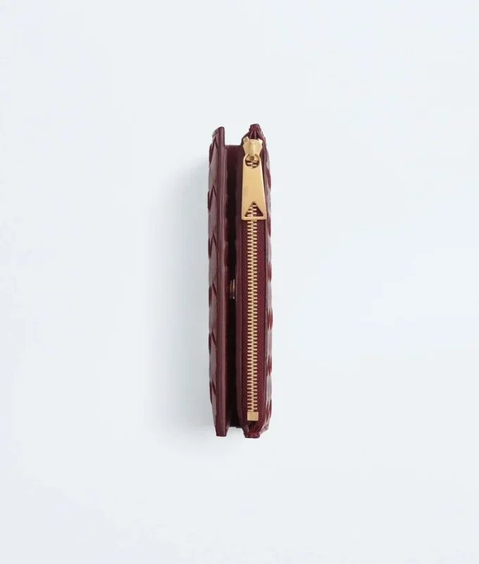 Portefeuille moyen à deux volets Intrecciato