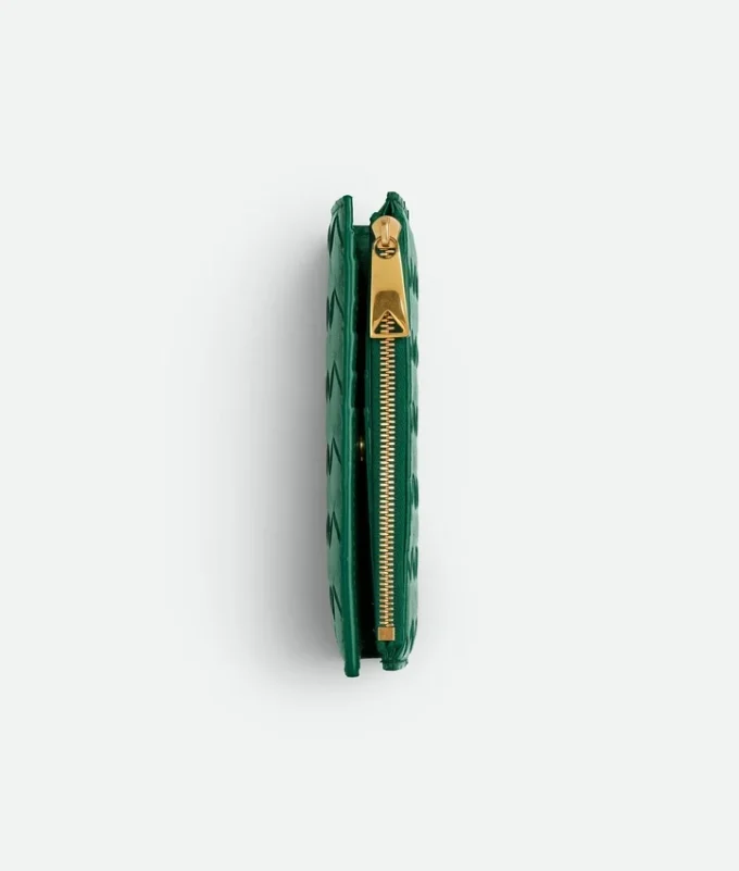 Portefeuille moyen à deux volets Intrecciato