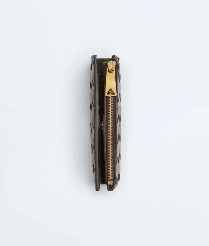 Portefeuille moyen à deux volets Intrecciato