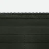 Portefeuille zippé Intrecciato Diagonal
