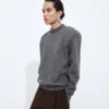 Pull ajusté en laine