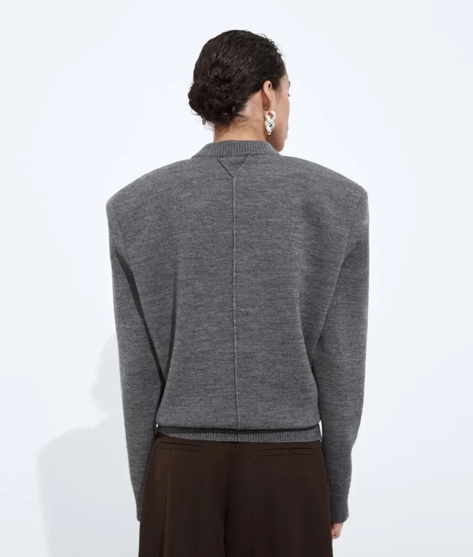 Pull ajusté en laine