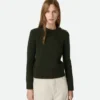 Pull en laine bouclée