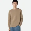 Pull en laine compact
