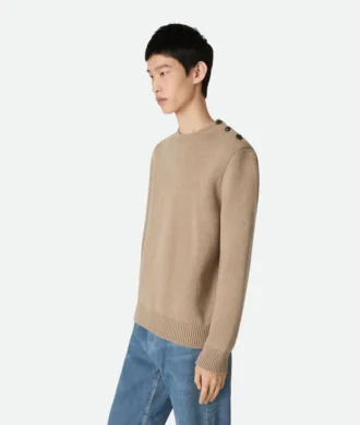 Pull en laine compact