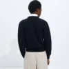 Pull en laine et coton