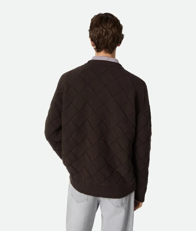 Pull en laine Intrecciato