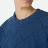 Pull en laine à motif Intrecciato Pull en laine à motif Intrecciato