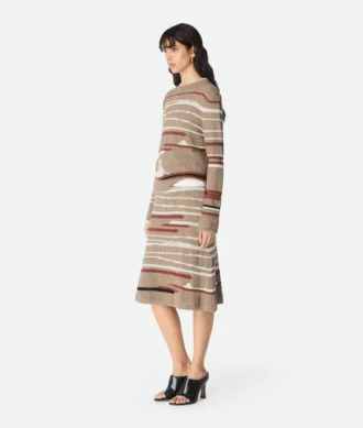 Pull en lin et coton