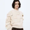 Pull Intrecciato en coton