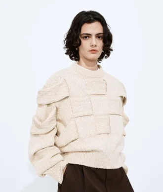 Pull Intrecciato en coton