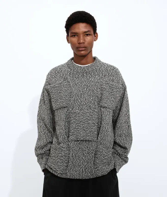 Pull Intrecciato en coton
