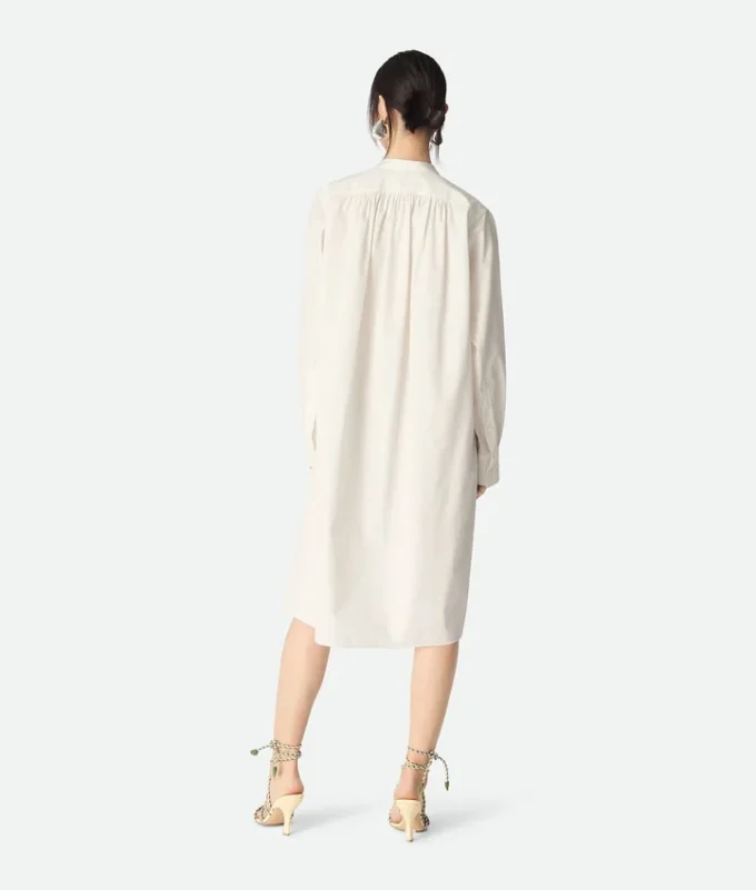 Robe compacte en coton