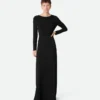 Robe compacte en viscose