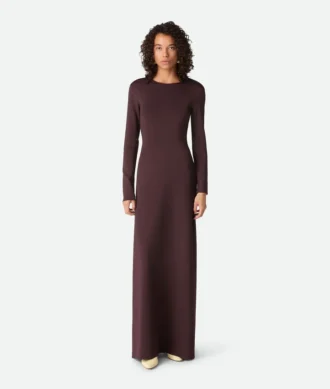 Robe compacte en viscose