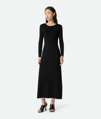 Robe compacte en viscose