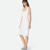 Robe compacte en viscose