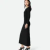 Robe compacte en viscose