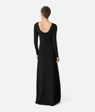 Robe compacte en viscose