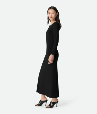 Robe compacte en viscose