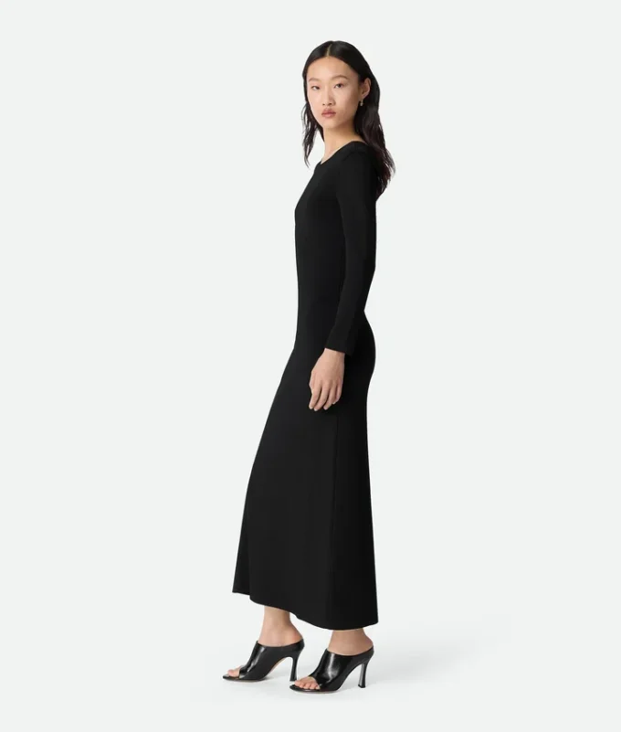 Robe compacte en viscose