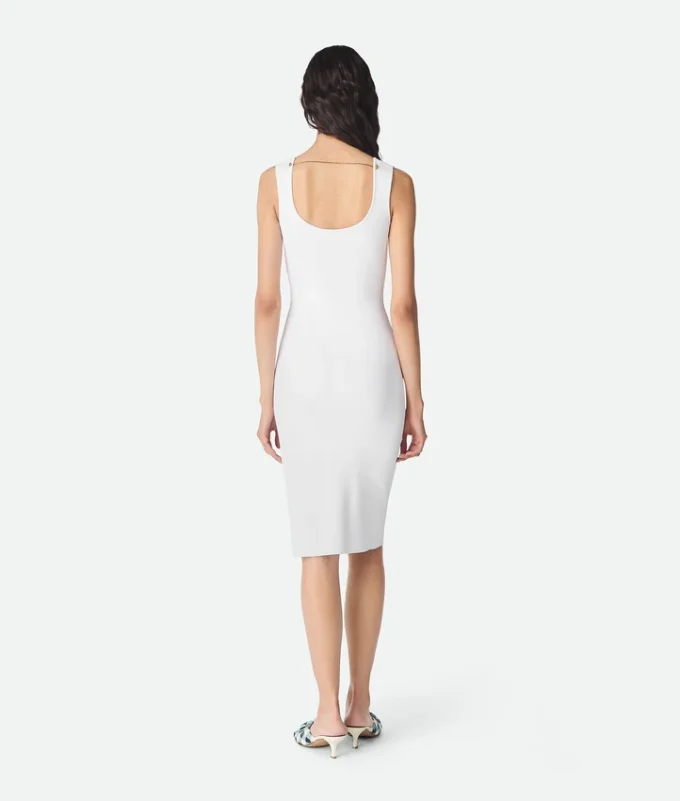 Robe compacte en viscose