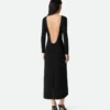 Robe compacte en viscose
