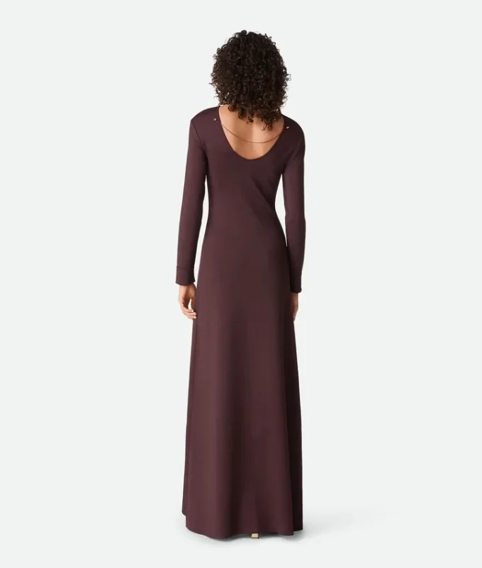 Robe compacte en viscose